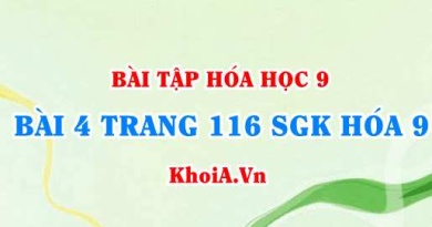 Bài 4 trang 116 SGK Hoá 9: Tính chất Vật lí của Metan CH4, tính chất hóa học của Metan và ứng dụng